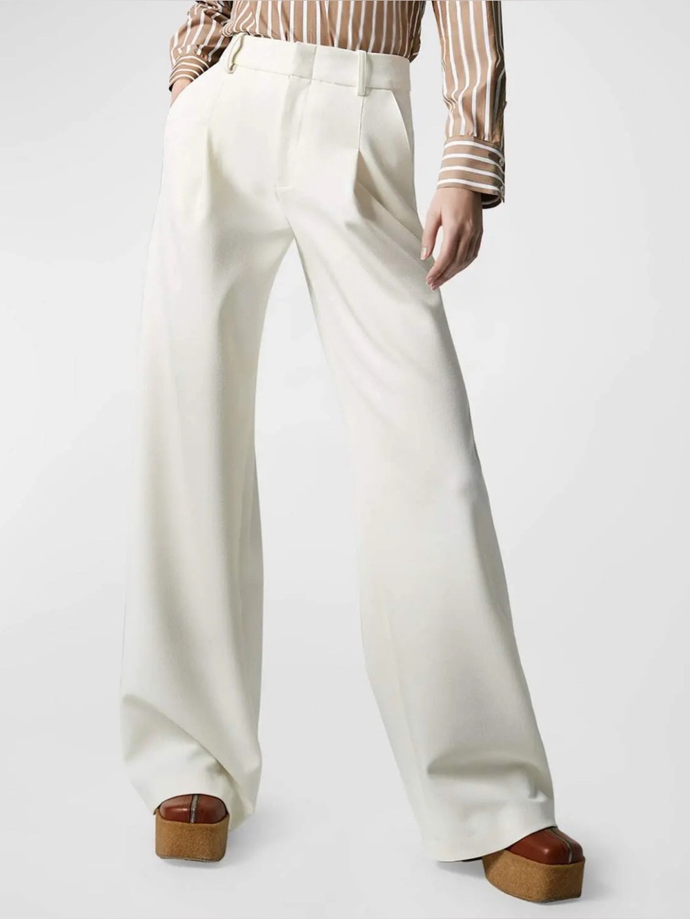 SMYTHE Pleated Trouser